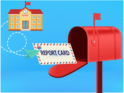 School Report Card With Direct Mailing Service