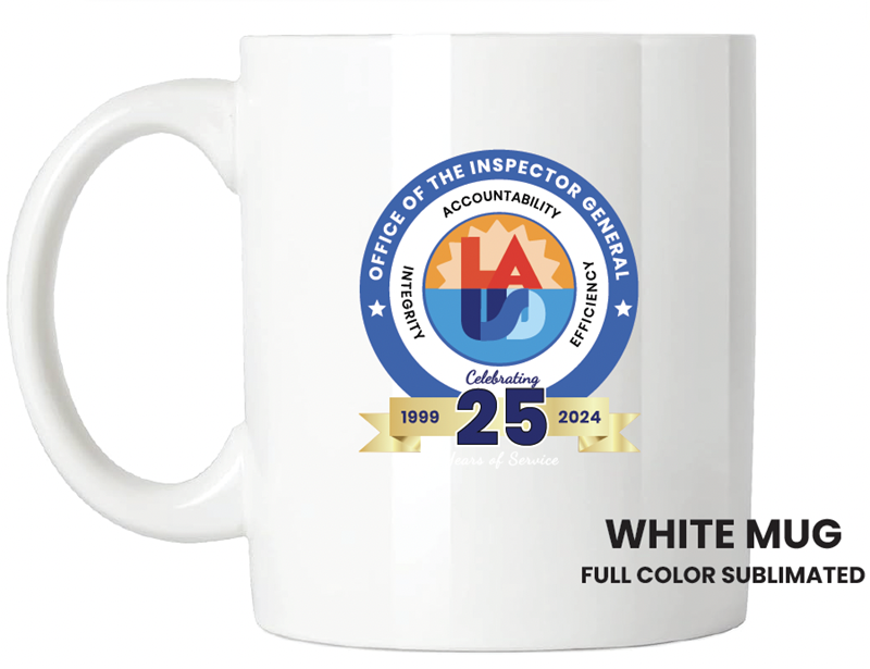Coffee Mugs 25 Years