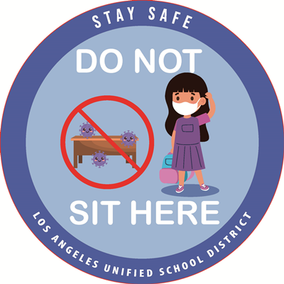 (Wall Decal) Do Not Sit Here - Elementary School