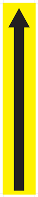 (Floor Decal) Directional Arrow Straight