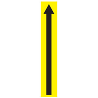 (Floor Decal) Directional Arrow Straight