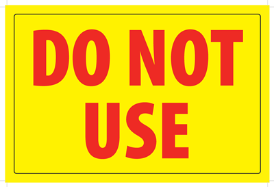 (Wall Decal) Do not Use